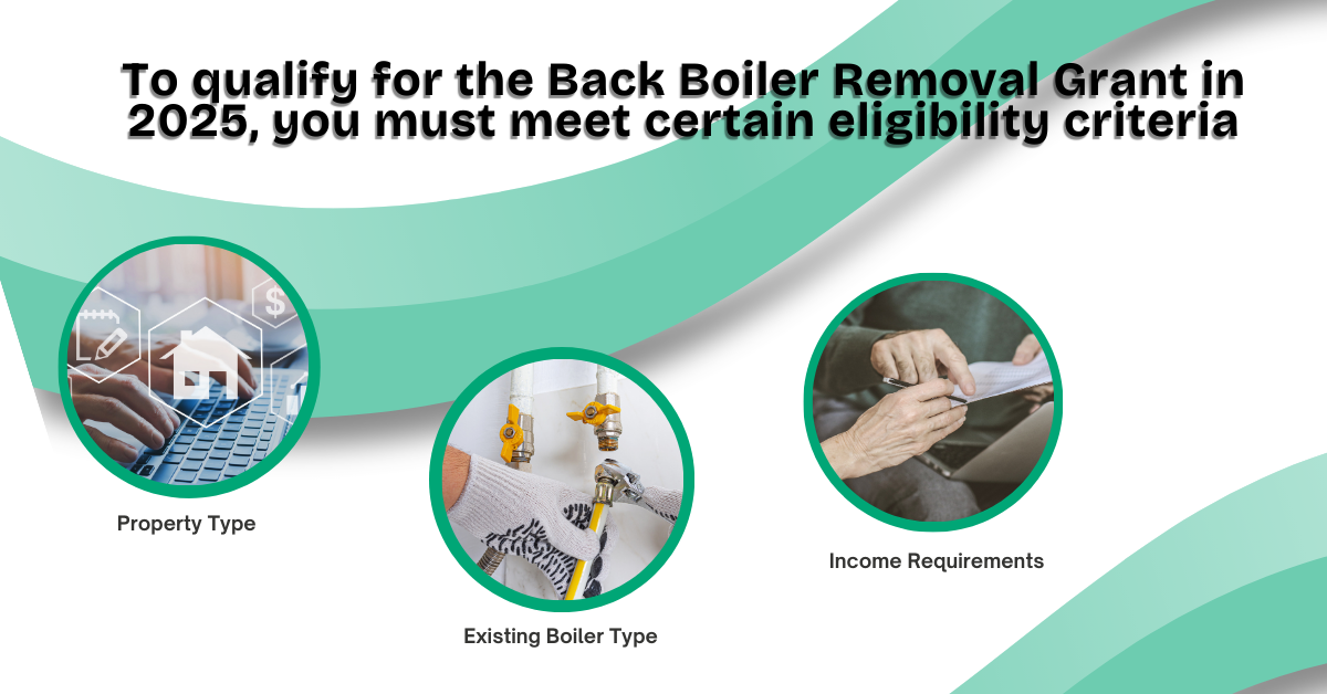 Eligible for the Back Boiler Removal Grant