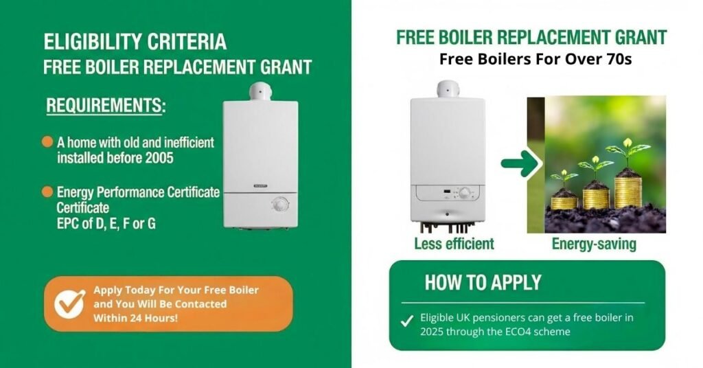 Boiler Replacement Grants for UK Pensioners | Eligibility Criteria