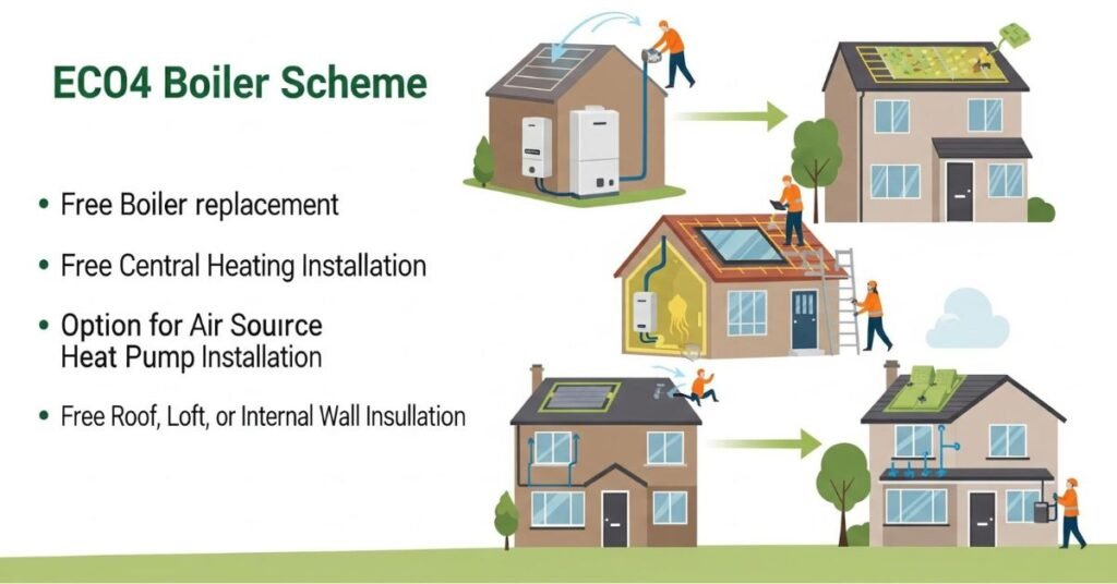 Government ECO4 Funding Grant Scheme UK 2025