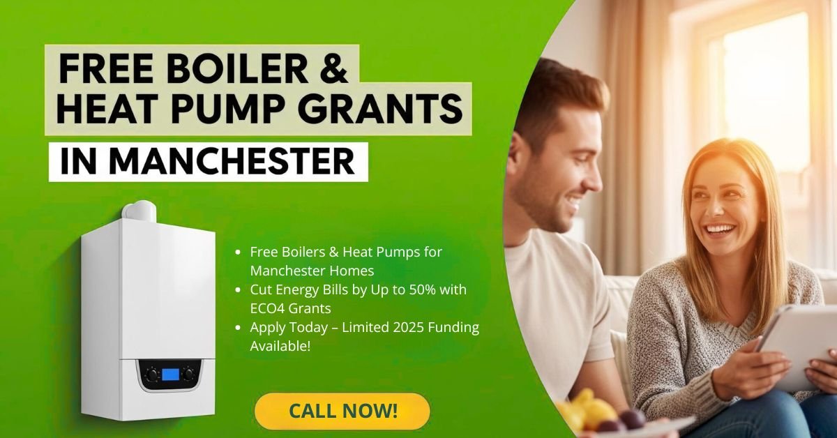 Free Boiler & Heat Pump Grants in Manchester